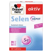 Illustration of the product packaging Doppelherz aktiv Selen front view